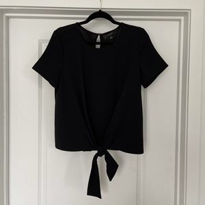 Ann Taylor Tie-Front blouse, size medium